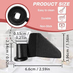 2-Pack CBK-110KP Kneading Paddle for Cuisinart Bread Maker Machine - Fits Model CBK-110 & CBK-110P1 Bread Machine Paddle Replacement