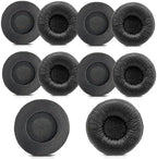 Jabra Headset Ear Cushions, Earpads Replacement 50mm Ear Pad Covers for Jabra PRO 920 930 935 9450 GN 2000 BIZ 1500 2400II Plantronics Blackwire 3220 3320 C320 HW251N HW261N HW520 Headphones (10 Pack)