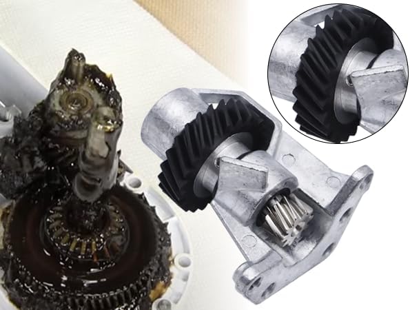 WP240309-2 240309-2 Mixer Worm Gear and Bracket Replacement Compatible with Whirlpool KitchenAid Replaces 949544 AP6007401 PS11740516 EAP11740516