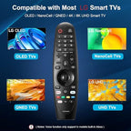 Replacement Magic Remote Control for LG Smart TV Remote LG-TV-Remote with Voice and Pointer Function Universal LG Remote for LG UHD OLED QNED NanoCell 4K 8K Models Google/Alexa