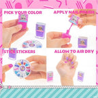 L.O.L. Surprise! Makeup Filled Backpack Set, Including Lip Balm, Nail Polish, Nail File, Hair Bows, and Other Accessories, Perfect for Parties, Sleepovers and Makeovers, Ages 3+, by Townley Girl