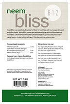 Neem Bliss - Premium Neem Seed Meal - All Natural Fertilizer for Organic Gardening and Soil Amendment - Protect Your Garden with Neem Cake Meal! (5 lbs)