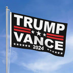 Trump Vance 2024 Flag 3x5 Donald Trump J.D. Vance 2024 America President Flags Made in USA Outdoor Double Sided 3 Ply Heavy Duty Banner with 2 Brass Grommets UV protection Fade Resistant for Indoor Outdoor Decor Gift
