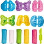 VConejo Color Dough Toys Dough Accessories Set Creations Tools for Kid 2-4-8 Years (Dinosaurs World)