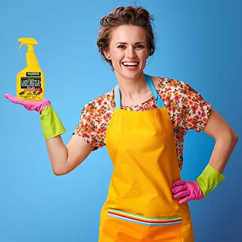 Harris Asian Lady Beetle and Box Elder Killer, Liquid Spray with Odorless and Non-Staining Extended Residual Kill Formula (32oz)