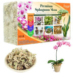 Legigo 2.2LBS Premium Sphagnum Moss for Plants 40QT Natural Succulent Carnivorous Plant Moss Dried, Long Fiber Orchid Moss for Repotting Succulent Sarracenia Potted Plants Gardening and Reptiles