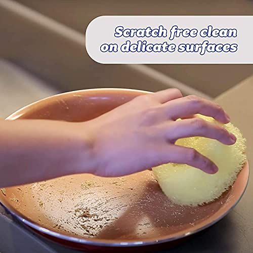 Scrub Daddy Sponges 4ct + Scrub Mommy 4ct - Scratch-Free Multipurpose Dish Sponges - BPA Free & Made with Polymer Foam - Stain & Odor Resistant Kitchen Sponge (8 Pack)