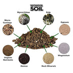WONDER SOIL | Organic Cactus & Succulent Soil (12 Quarts). Fast Draining Ready to Plant Coco Coir Loaded w/Nutrients | 3 LBS Expands to 12 Quarts | Incl Worm Castings & Nutrients