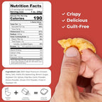 Flock Keto Chicken Skin Chips | Hattie Bs Nashville Hot Flavor | Keto Friendly, Low Carb, High Protein, Flavor Packed, Gluten Free Single Serve Snack | (2.5oz) 4-Pack