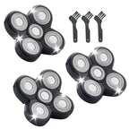 3PCS Shaver Replacement Blades Compatible with Freedom Bald Men Head Shaver Kit,5 Head Shaver Heads for Bald Men Head and Face Electric Razor Shaver Replacement