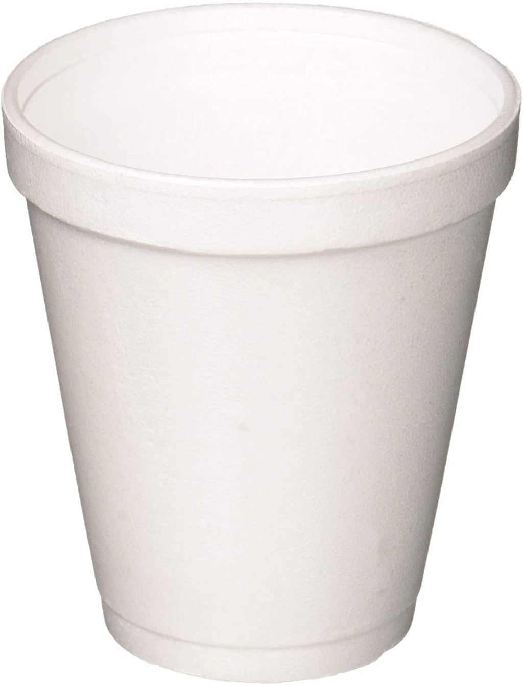 8OZ Foam Cups for Hot & Cold Drinks With Lids, USA-Made 50-Pack - Ideal Styrofoam Coffee Cups, Insulating To-Go Cups for Soda, Tea, Juice - Sturdy, Disposable & comparable to Industry standard 8J8