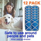 12 Pack Flying Insect Trap Refill Cartridges Compatible with ZEEVO M364 Indoor Use