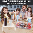 Ninja Creami Food Storage Containe, Airtight Food Storage Container Set,Acrylic Kitchen and Pantry Organization Canisters for Salted Nuts,Sugar,Chocolate Candy for ninja creami accessories