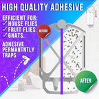 8 Pack Refill Cartridges Kit Compatible with ZEVO M364 and Max Plug-in Light, Flying Insect Trap Refill, Replacement 100% Fit, Gray