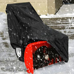 Snow Blower Cover, All Weather Premium Waterproof Dustproof Snow Thrower Cover Heavy Duty Superior UV Protection Universal Fit with Storage Bag (50.39"L x 32.67"W x 40.15"H)