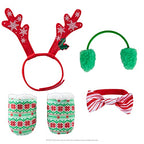 The Elf on the Shelf Claus Couture® Dress-Up Party Pack. Fun Accessories fits Both Scout Elves and Elf Pets!