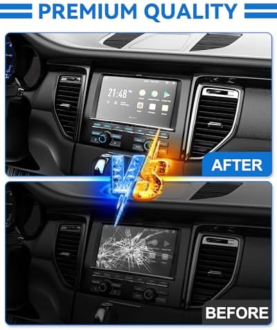 8" Touch Screen with LCD Digitizer Navigation Radio Replacement for Chevy GMC 2014-2018 Silverado Sierra, 2015-2019 Tahoe Yukon Suburban Colorado Canyon, 2017-2019 Acadia Terrain Replace # DJ080PA-01A