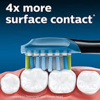 Philips Sonicare Genuine C3 Premium Plaque Control Replacement Toothbrush Heads, 2 Brush Heads, Black, HX9042/95