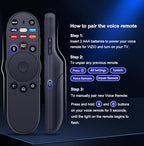 Universal Remote-Control Compatible for Vizio Smart-TV, XRT270-Remote-Bluetooth Voice Replacement Applicable with 4K Quantum Pro Vizio Smart TV V-Series M-Series and More Vizio Smart TV Models