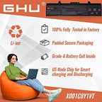 GHU New Laptop Battery 58Wh Replacement for K450N XR693 X284G RU586 RN873 GW240 M911G Compatible with Dell Inspiron 1440 1750 1525 1526 1545 1546 PP29L PP41L Part 312-0844 C601H GW252 HP297