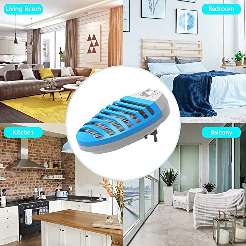 Mosquito Zapper Indoor, Home Insects Zapper, Bug Zapper Indoor Plug in with UV, Electric Gnat Fly Trap, Pest Attractant Lamp for Insects Mosquitoes Files Bugs