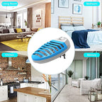 Mosquito Zapper Indoor, Home Insects Zapper, Bug Zapper Indoor Plug in with UV, Electric Gnat Fly Trap, Pest Attractant Lamp for Insects Mosquitoes Files Bugs