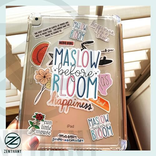 (3Pcs) Maslow Before Bloom Sticker Mental Health Self Love 2" Waterproof Vinyl Decal Sticker for Laptop Water Bottle Hard Hat Cup Cars Decals Gift for Her Him Adults 2 Inches