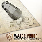 Melee Mats DND Map Starter Kit for Dungeons & Dragons Game - 24” x 36", Wet/Dry Erase Battle Terrain Grid - Ultimate Tabletop Gaming Experience with Accessories