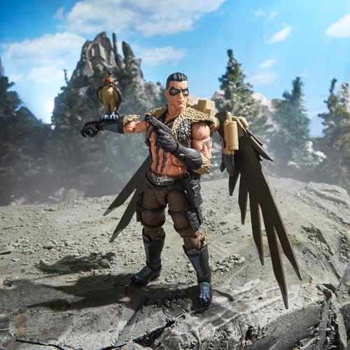 G.I. Joe Classified Series #139, CHIP Raptor Talon & General Ledger, Collectible 6 Inch Action Figure & Pet with 7 Accessories; Articulated Wings