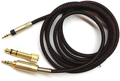 NewFantasia Replacement Audio Upgrade Cable Compatible with Sennheiser HD598, HD598Cs, HD560s, HD598SE, HD620S, HD400PRO, HD599, HD569, HD579, HD505 Headphones 1.5meters/4.9feet