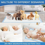 SOFYFINE Incontinence Bed Pads Disposable Adult 22"x23" (150 Pcs), Absorbent Nursing Underpads Women Postpartum Chucks Waterproof Pee Pad for Elderly Baby and Puppy