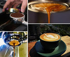 Premium 54mm Naked Bottomless Portafilter, Compatible with Breville Barista BES 870/878/880 Replacement Breville Bottomless Portafilter, Not Include Filter Basket