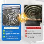 Stainless Steel Replacement Splatter Shield for Ninja Foodi AG301,Air Fryer Splatter Screen,Fine Mesh Splatter Screen for Ninja Foodi 5 in 1 Indoor Grill Air Fryer AG300 AG300C AG301C AG302 AG400