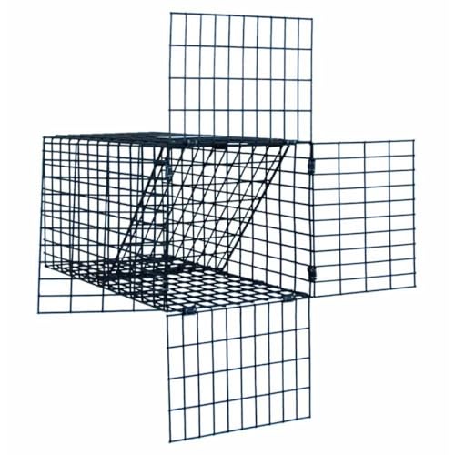 "OWDE" 5" One-Way Door Excluder –Professional Black Mesh Evictor Trap by Wildlife Control Supplies –Safe and Effective Pest Control for Commercial and Residential Use –Great for Barns, Garages & Sheds
