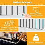 Air Fryer Rack for Ninja Foodi 10 in 1 SP101 Digital Air Fryer Countertop Oven, 13.4''*13.4'' Stainless Steel Air Fryer Accessories Roasting Steamer Grill Racks Baking Tray，Dishwasher safe