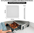 Replacement Air Fryer Basket for Ninja Foodi SP101 Air Fry Oven，Air Fryer Basket for Ninja Foodi Air Fryer Accessories,Stainless Steel Tray for Ninja Foodi SP100, SP101B1, SP101C