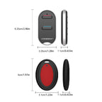 VODESON Key Finder TV Remote Control Finder, No Smartphone Needed Easy to Use Suitable for The Elderly 80dB RF Locator Device,Key Finders Make Noise Keychain Tracker/Wallet Finder