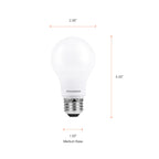 SYLVANIA ECO LED Light Bulb, A19 60W Equivalent, Efficient 9W, 7 Year, 750 Lumens, 2700K, Non-Dimmable, Frosted, Soft White - 8 Count (Pack of 1) (40821)