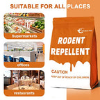DALIYREPAL Rodent Repellent Outdoor/Indoor,Mice Repellent for House,High-Strength Mouse Repellent, Keep Mice Away for Indoor, Rat Repellent for House/Car/RV/Boat/Garage/Shed/Cabin,Rat Deterrent 8P
