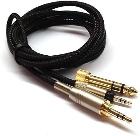 NewFantasia Replacement Audio Upgrade Cable Compatible with Sennheiser HD598, HD598Cs, HD560s, HD598SE, HD620S, HD400PRO, HD599, HD569, HD579, HD505 Headphones 1.5meters/4.9feet