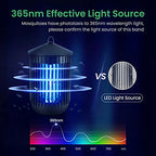 Bug Zapper Outdoor, Electric Mosquito Zapper Indoor, Fly Trap, Fly Zapper, Mosquito Killer, 20W UV Bulb Lamp, Waterproof Insect Repellent Catcher for Camping, Garden, Patio, Home, Kitchen, Backyard