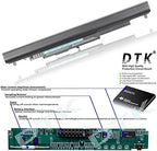 DTK HS04 HS03 807956-001 807957-001 Laptop Battery Replacement for HP 240 G4 / 245 G4 / 250 G4 / 255 G4 / Pavilion 14-AC / 14-AF / 15-AC / 15-AF Notebook 14.8V 2600mAh