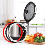 Mocoosy Silicone Sealing Ring for InstaPot 8 qt, Insta Pot Seals Replacement Gasket 8 Quart Insta Pot O-Rings, BPA-Free, Food-Grade Silicone, Insta Pot Accessories for Instant Pot IP-DUO80 IP-LUX 8
