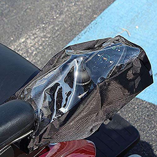Power Wheelchair Joystick Protector Cover, Waterproof Electric Wheelchair Arm Joystick Cover, Wheelchair Control Protector Covers with Adjustable Strap(Black)