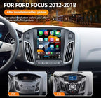 Upgrade 5GWIFI Car Radio for Ford Focus 2012-2018 - (2+64G) 10.4 Inch Touchscreen Stereo Replacement with Wireless Carplay Android Auto Bluetooth GPS Navigation 1080P Backup Camera SWC
