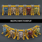 MEGA Fallout Action Figure Building Toy, T-60 Power Armor Collection with 327 Pieces, 5 Micro Action Figures and Accessories, for Collectors