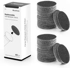 120pcs Replacement Sandpaper Refill Discs for Electric Foot File Callus Remover Tool for Men Women Dead Cracked Hard Skin (60 Grit+60 Grit)