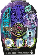Monster High Skulltimate Secrets Doll & Accessories Set, Garden Mysteries Twyla with Reveal Closet & 19+ Tea Party Surprises Like Clothes