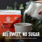 Lakanto Monk Fruit Sweetener With Erythritol, White Sugar Substitute From Monk Fruit Extract, Classic White Sugar Replacement for Baking, Coffee & Tea, Gluten Free, Low Carb, Non GMO, Keto, 1.76 LB Bag