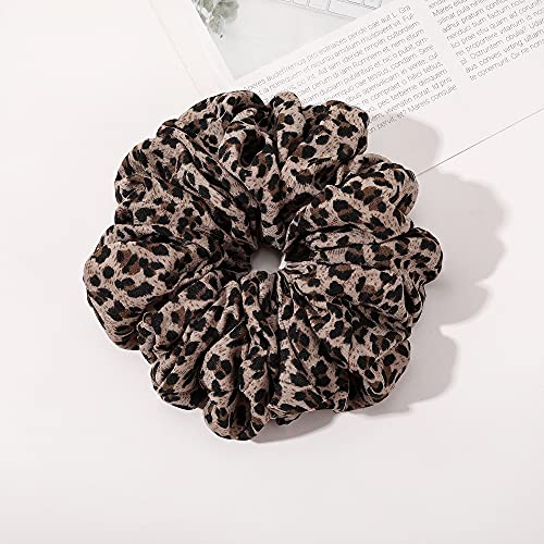 Scrunchies Hair Ties for Women Big Silk Satin Scrunchie Large Oversized Ligas Para el Cabello De Mujer Decorations Cute Jumbo Coth Ponytail Hair Scrunchy Giant Purple Hair Accessories Gift for Girls
